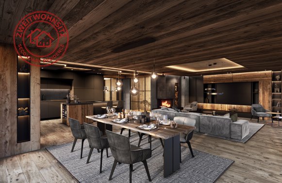 Property in 5731 Nähe Kitzbühel: Second home next to the panorama lift! 225 m² in two separate units!
