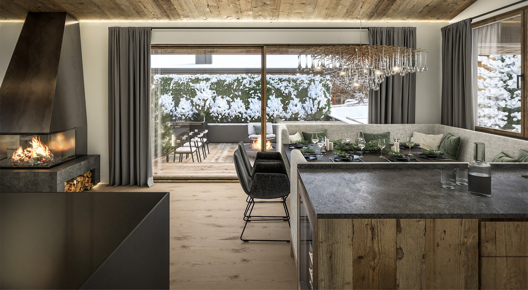 Immobilie in 6370 Tirol - Kitzbühel: Ruhe genießen, Kitzbühel erleben! Doppelhaushälfte im Chalet-Stil - bild 1