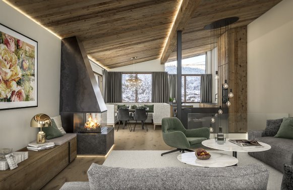 Immobilie in 6370 Tirol - Kitzbühel: Ruhe genießen, Kitzbühel erleben! Doppelhaushälfte im Chalet-Stil