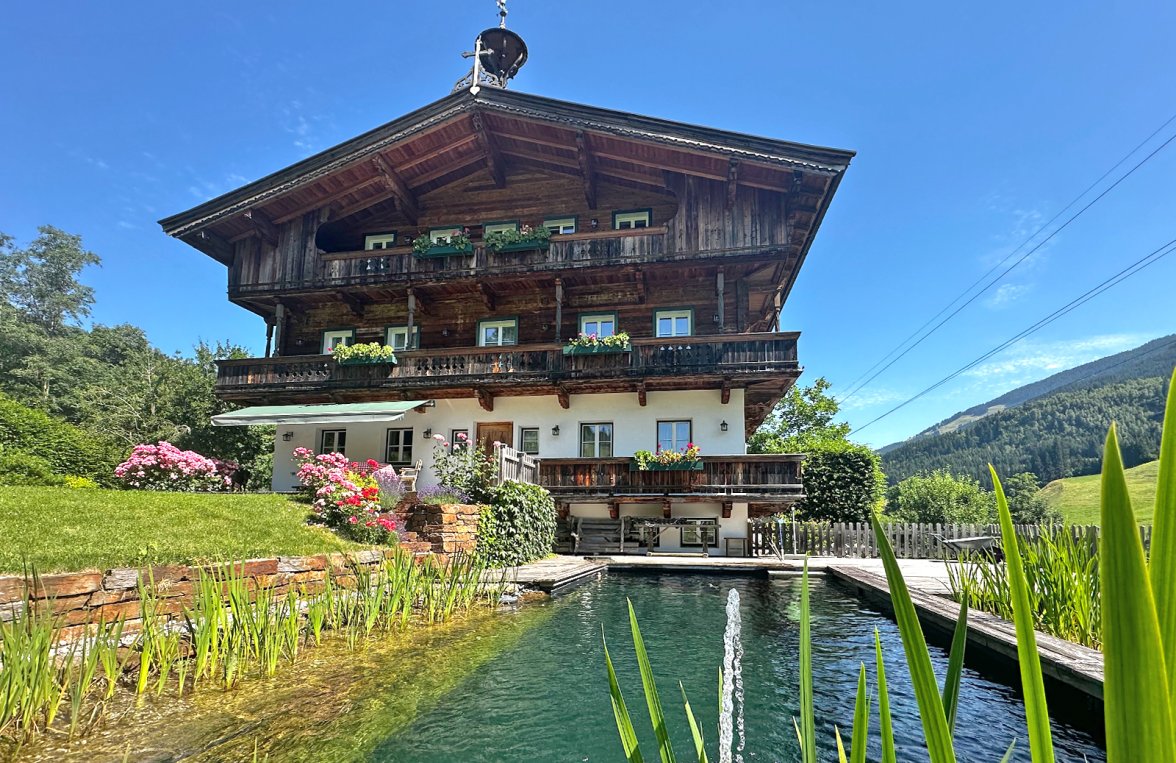 Immobilie in 6373 Tirol - Kitzbüheler Alpen - Jochberg: Traditionelles Bauernhaus in sonniger Traumlage von Jochberg - bild 1