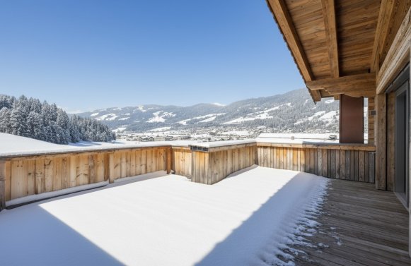Immobilie in 6365 Tirol - Kitzbüheler Alpen - Kirchberg in Tirol: Wie aus dem Bilderbuch! Hochwertige Maisonettewohnung mit Wellnessrefugium