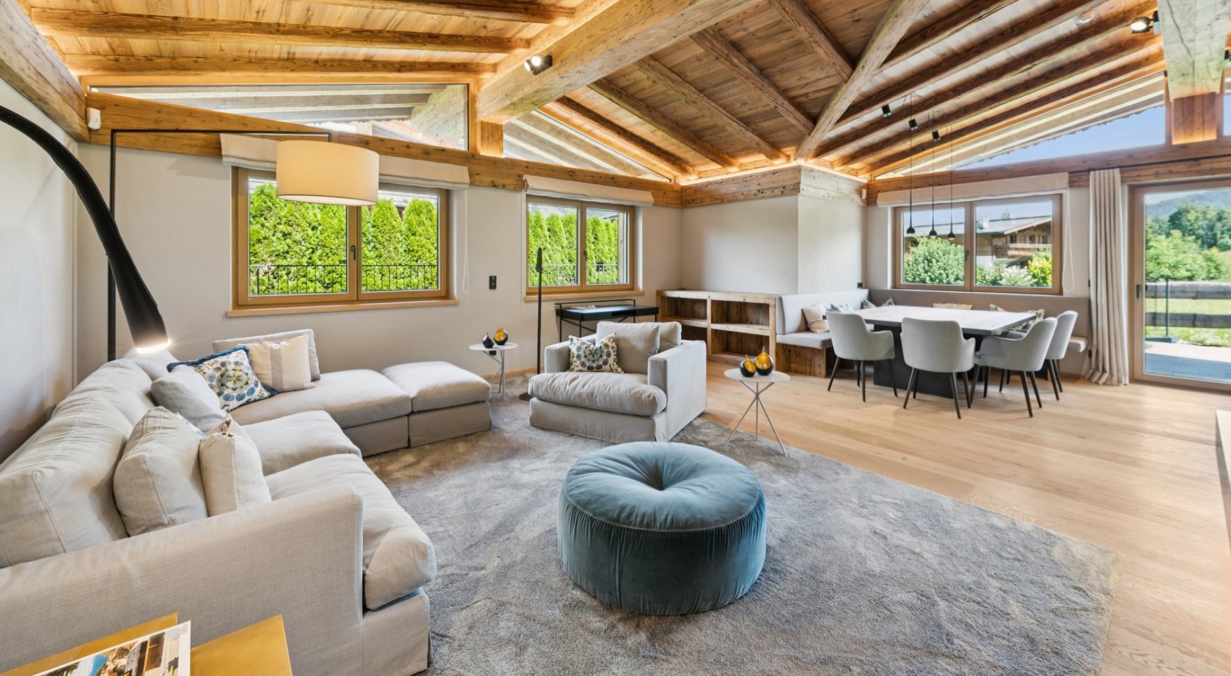 Nemovitosti v 6365 Kitzbüheler Alpen - Kirchberg in Tirol: Krásný výhled! Kvalitní mezonet v Kitzbühelských Alpách s lázeňskou oázou - obrázek 1