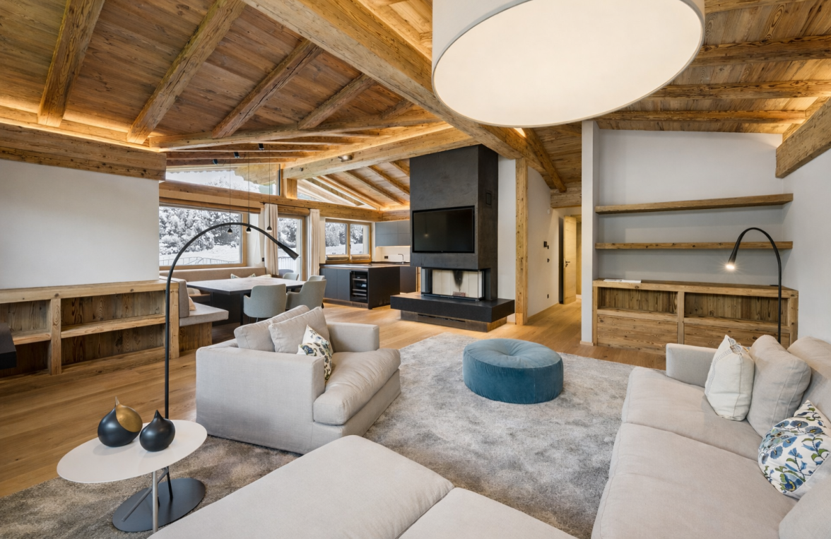 Property in 6365 Kitzbüheler Alpen - Kirchberg in Tirol: Beautiful views! Premium maisonette in the Kitzbühel Alps with private Spa oasis - picture 1