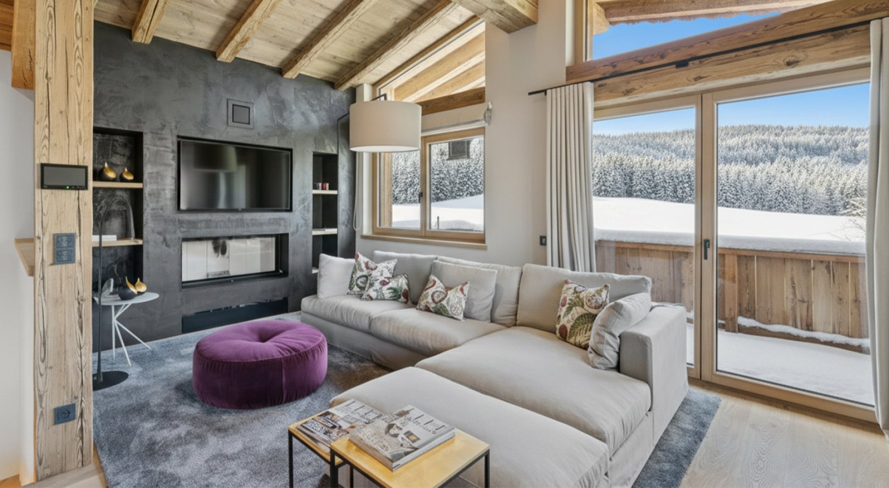 Property in 6365 Kitzbüheler Alpen - Kirchberg in Tirol: A piece of Tyrol! Duplex apartment in the Kitzbühel Alps - picture 1