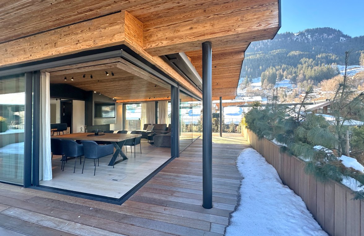 Immobilie in 6370 Tirol - Kitzbühel: Wohnen, wo Legenden residieren! Ein Chalet der Extraklasse in der 