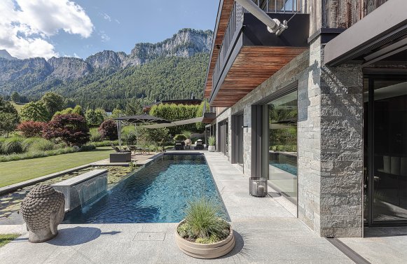 Immobilie in 6380 Kitzbüheler Alpen - St. Johann in Tirol: The Hills & Garden Hinterkaiser