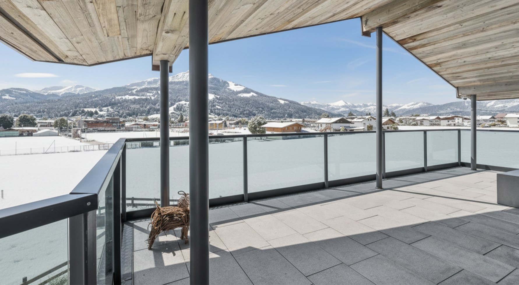 Immobilie in 6380 Tirol - Kitzbüheler Alpen - St. Johann in Tirol: Kraftplatz! Alpiner Terrassentraum mit Kitzbüheler Hornblick - bild 1