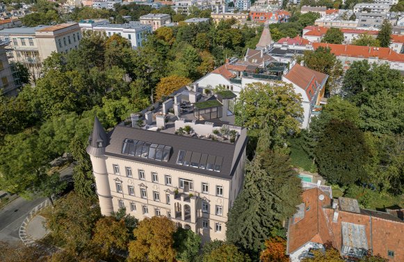 Property in 1180 Wien, 18. Bezirk: Penthouse in a quiet location with a magnificent view over Vienna!