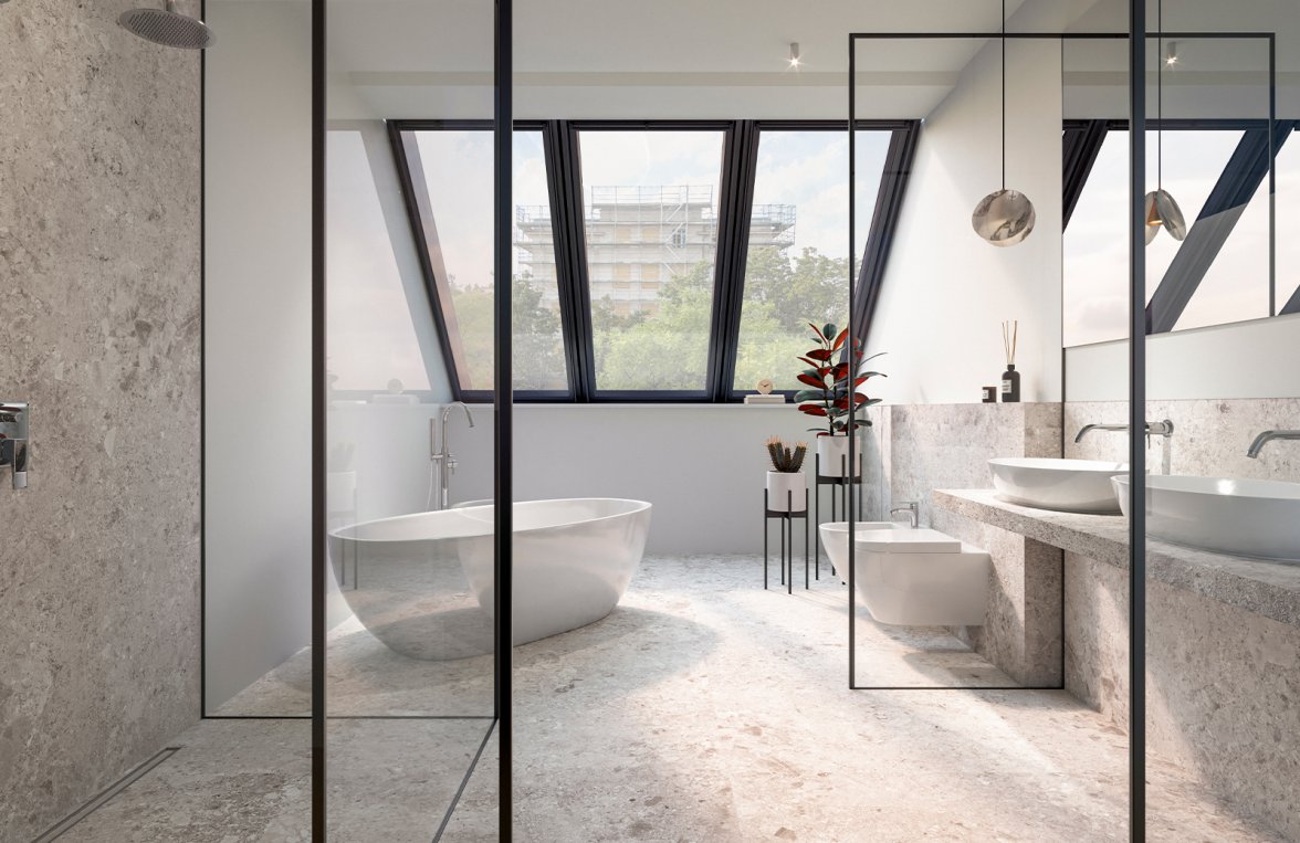 Immobilie in 1180 Wien, 18. Bezirk: Penthouse in Ruhelage mit grandioser Aussicht über Wien! - bild 2