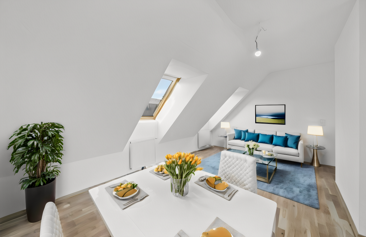 Immobilie in 1170 Wien, 17. Bezirk: 2 Zimmer DG-Wohnung in saniertem Altbau mit Freifläche - bild 3