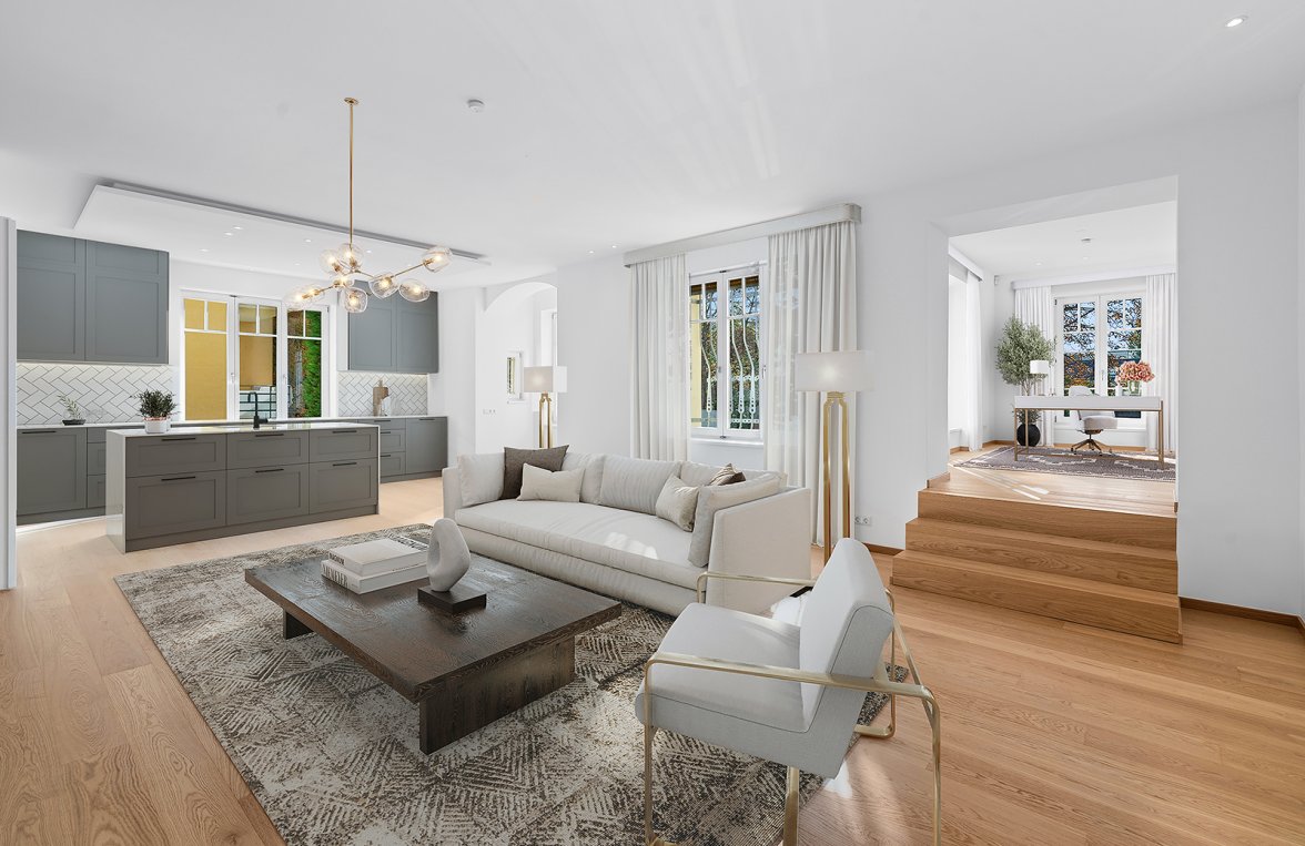 Property in 1190 Wien, 19. Bezirk: Prestigious and newly renovated  villa with garden in the centre of Döbling - picture 2