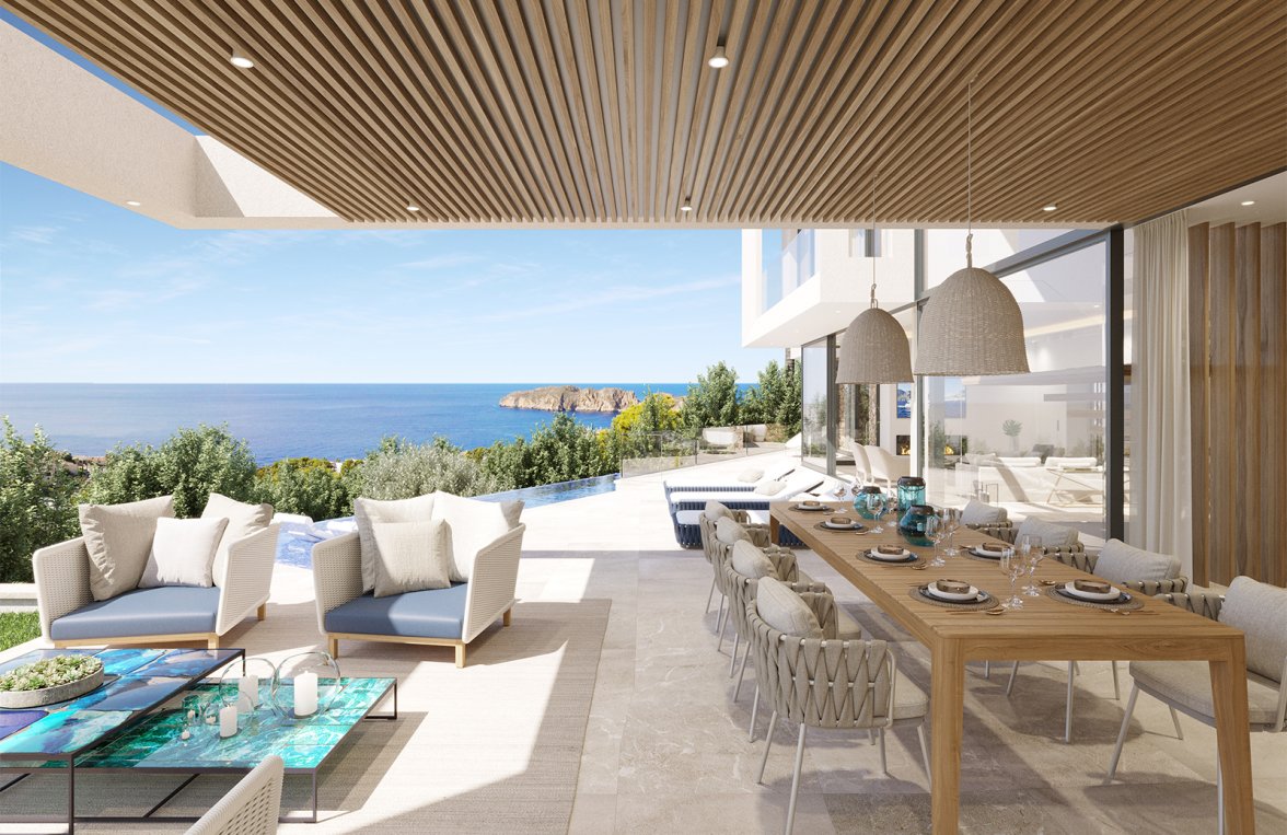 Property in 07180  Mallorca - Santa Ponça: Modern villa with sea views – dream home in Santa Ponça - picture 4