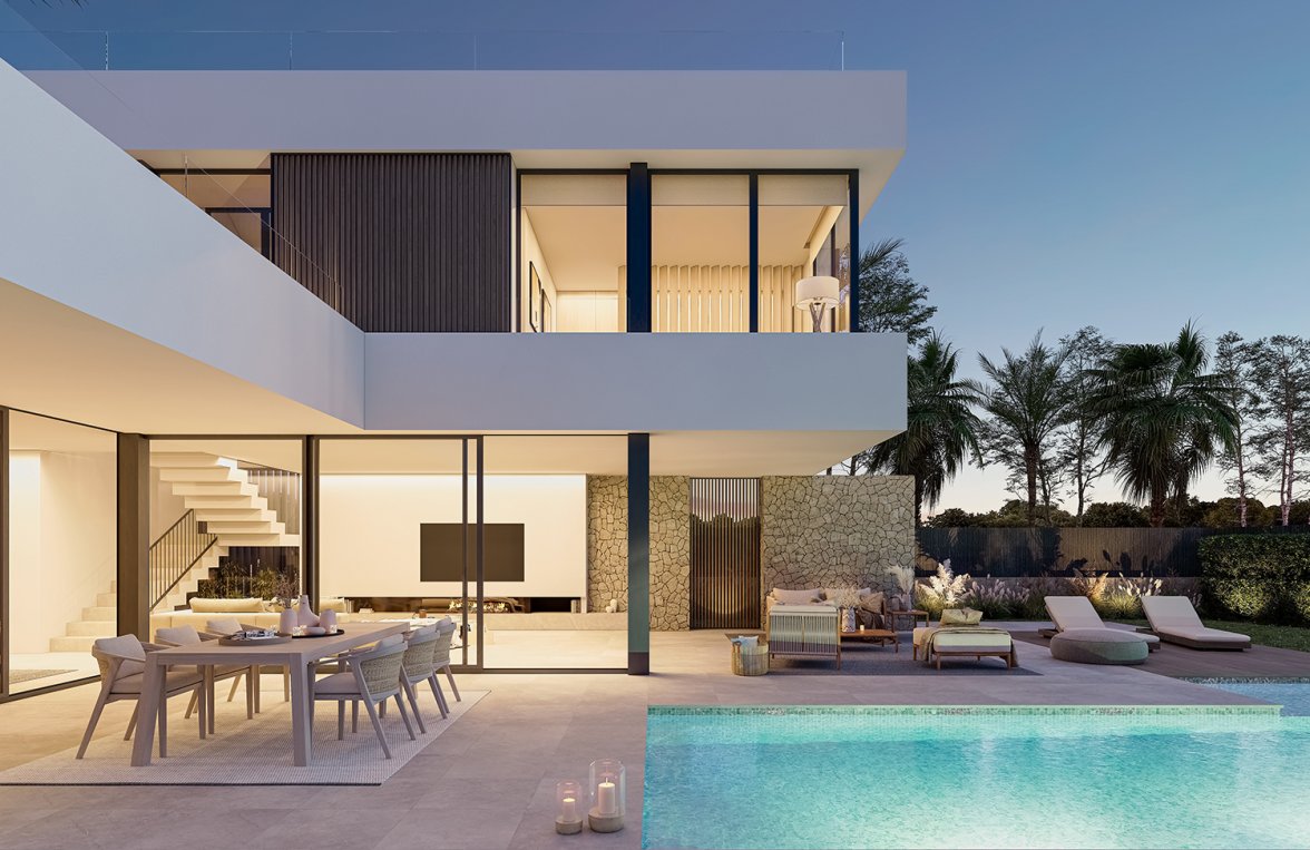 Property in 07690 Spanien - Santanyi: MODERN VILLA NEAR MONDRAGÓ NATURAL PARK - picture 2