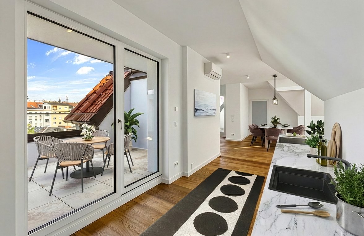 Nemovitosti v 3400 Niederösterreich - Klosterneuburg: Penthouse v historickém secesním prostředí v srdci Klosterneuburgu - obrázek 5