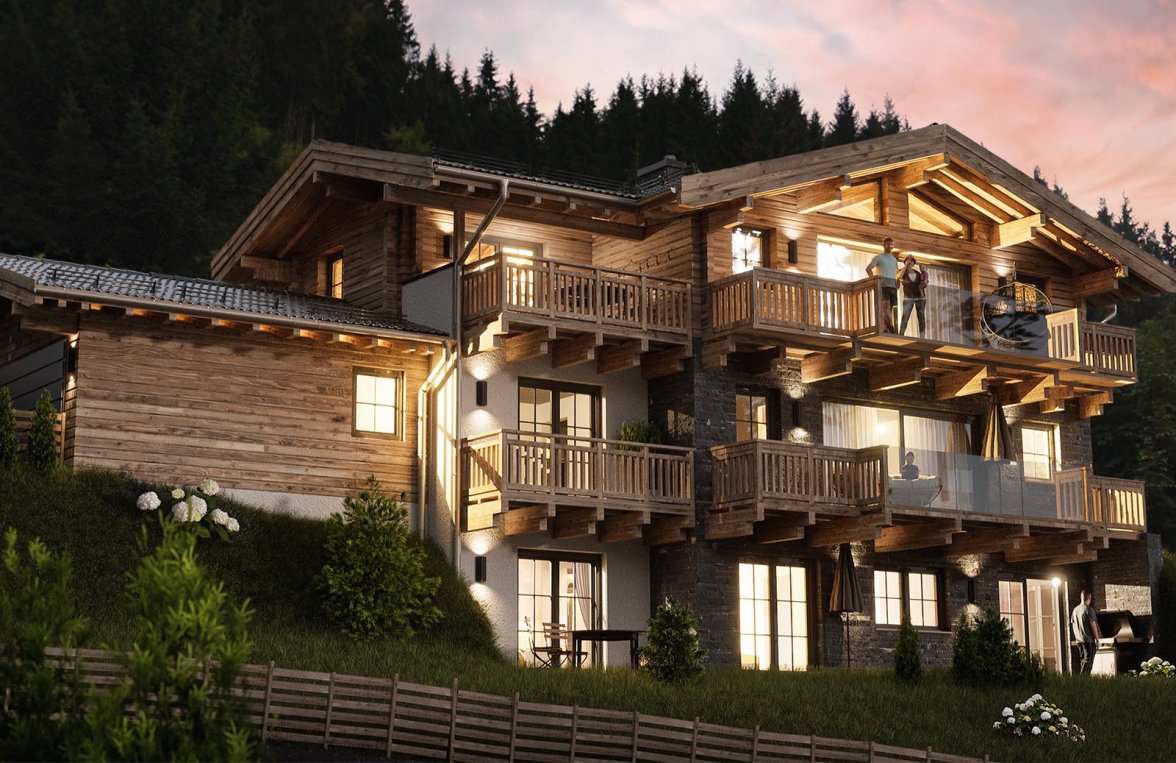 Property in 5754 Salzburg - Saalbach Hinterglemm: Second home! Exclusive villa project in the hiking paradise of Hinterglemm - picture 3