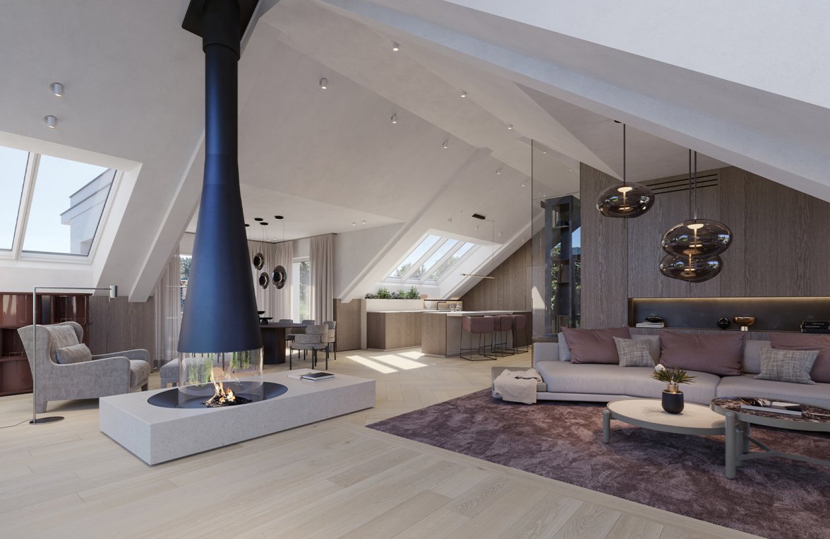 Immobilie in 5020 Salzburg - Gneis/Morzg: 255 m² Penthouse auf einer Ebene mit großen Panoramaterrassen in Morzg - bild 4