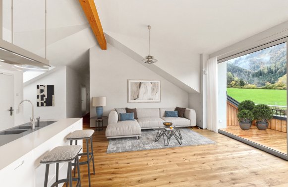 Immobilie in 5600 Salzburg - St. Johann im Pongau: ARBEITEN & WOHNEN! Moderne 4-Zimmer DG-Wohnung in Alpendorf-St. Johann im Pongau