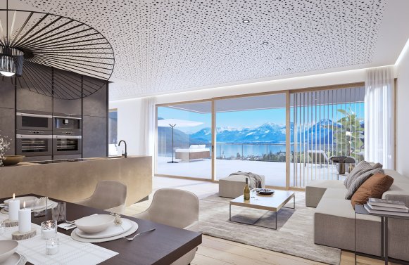 Immobilie in 5340 Wolfgangsee- St. Gilgen: Ein Gefühl der Freiheit! Wohnung mit Whirlpool und See-Weitblick in St. Gilgen