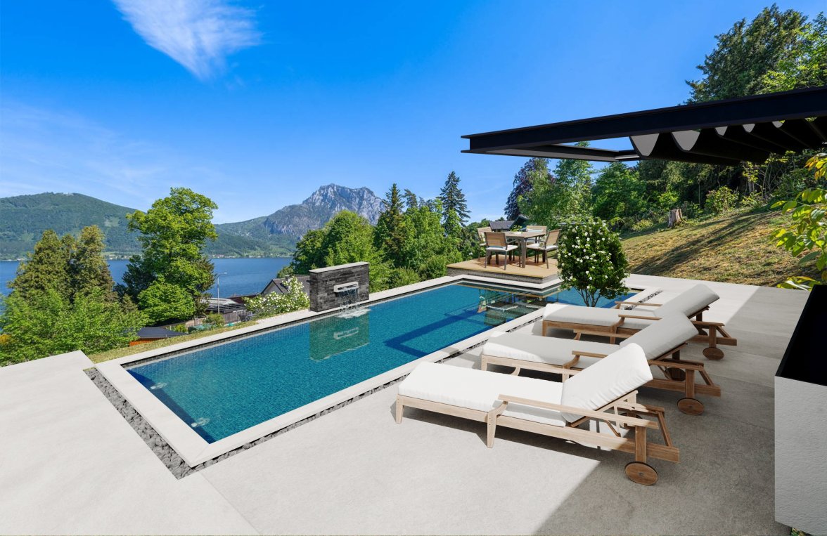 Immobilie in 4813 Salzkammergut - Altmünster am Traunsee: Ein Juwel am Traunsee – Panoramagrundstück in Bestlage - bild 3