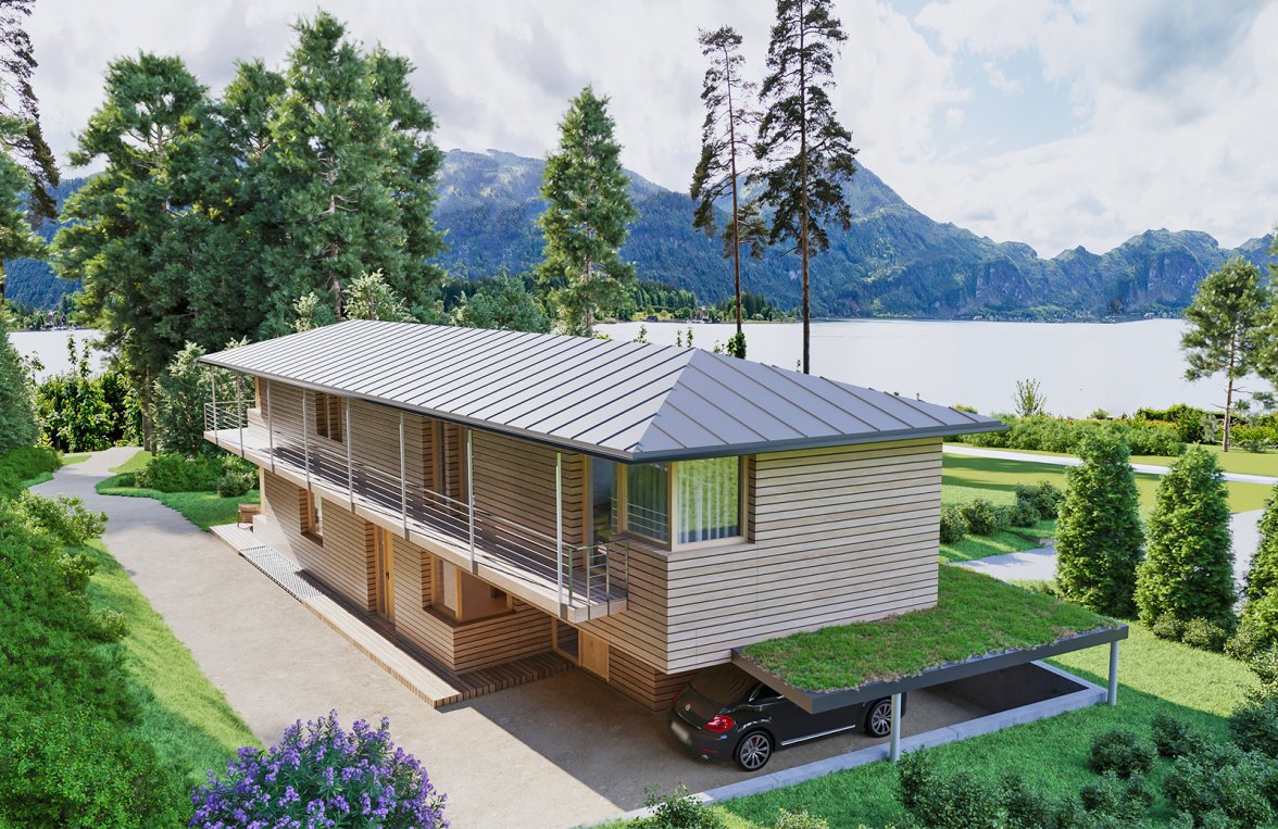 Property in 5360 Salzkammergut -  Wolfgangsee - St. Wolfgang: Building plot in St. Wolfgang in Salzkammergut - with approved project planning! - picture 5
