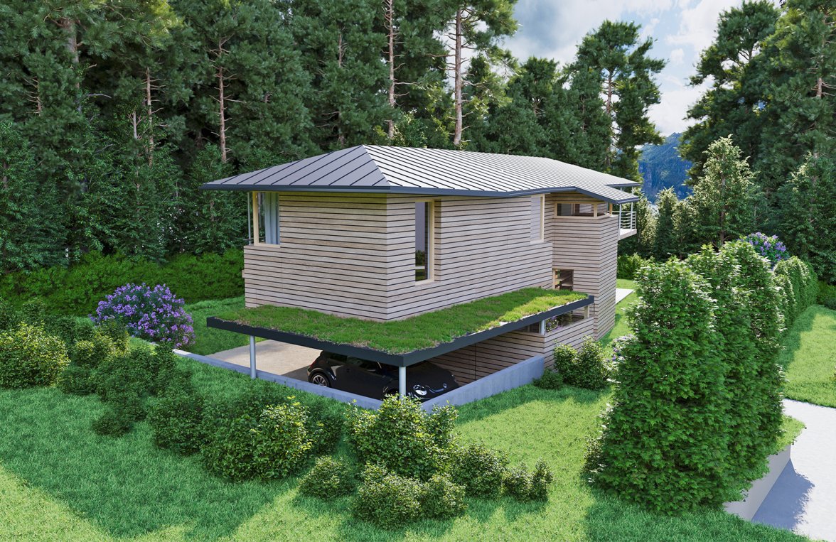 Property in 5360 Salzkammergut -  Wolfgangsee - St. Wolfgang: Exclusive building plot with approv building plan in St. Wolfgang - picture 5
