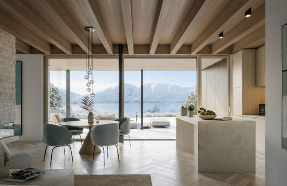 Property in 4853  Salzkammergut - Steinbach am Attersee: Experience summer freshness! Garden apartment in Attersee with lake access