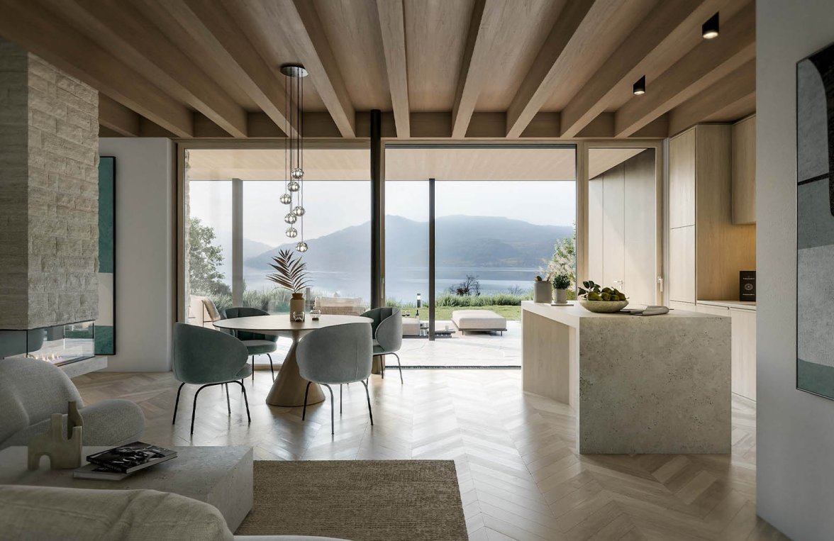 Immobilie in 4853  Salzkammergut - Steinbach am Attersee: Sommerfrische erleben!  Gartenwohnung am Attersee mit privatem Seezugang - bild 1