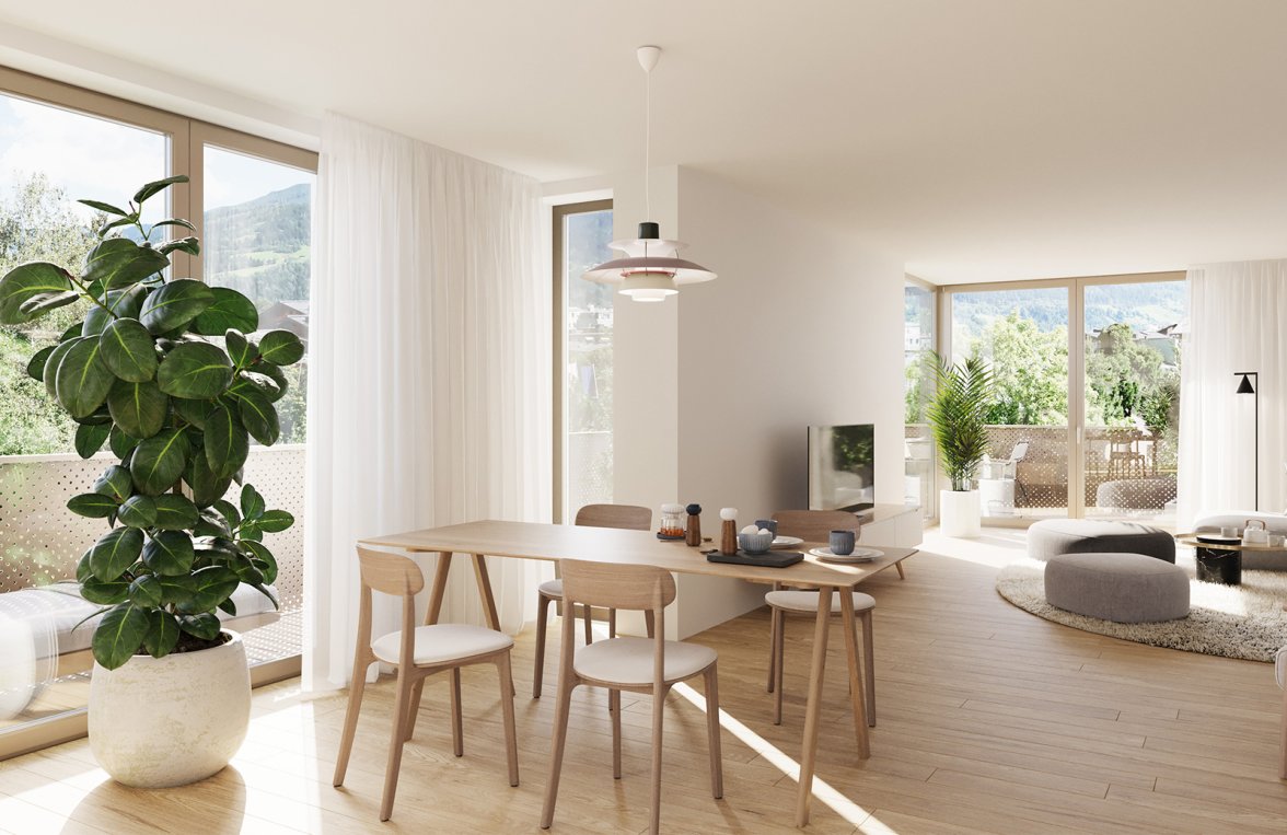 Property in 5700 Salzburg - Pinzgau - Zell am See: LAKE VIEW! High-quality new-build apartments with a fantastic view over Lake Zell - picture 3