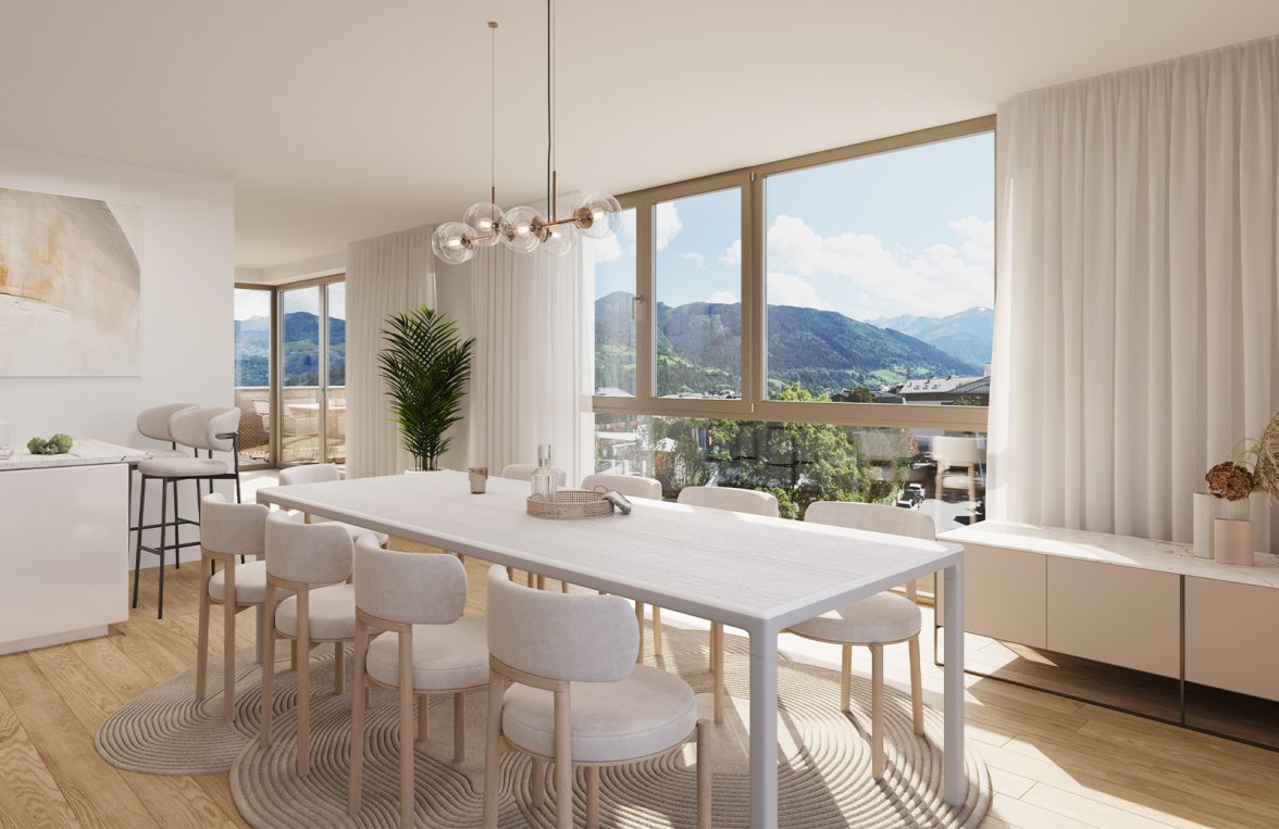 Property in 5700 Salzburg - Pinzgau - Zell am See: LAKE VIEW! High-quality new-build apartments with a fantastic view over Lake Zell - picture 4