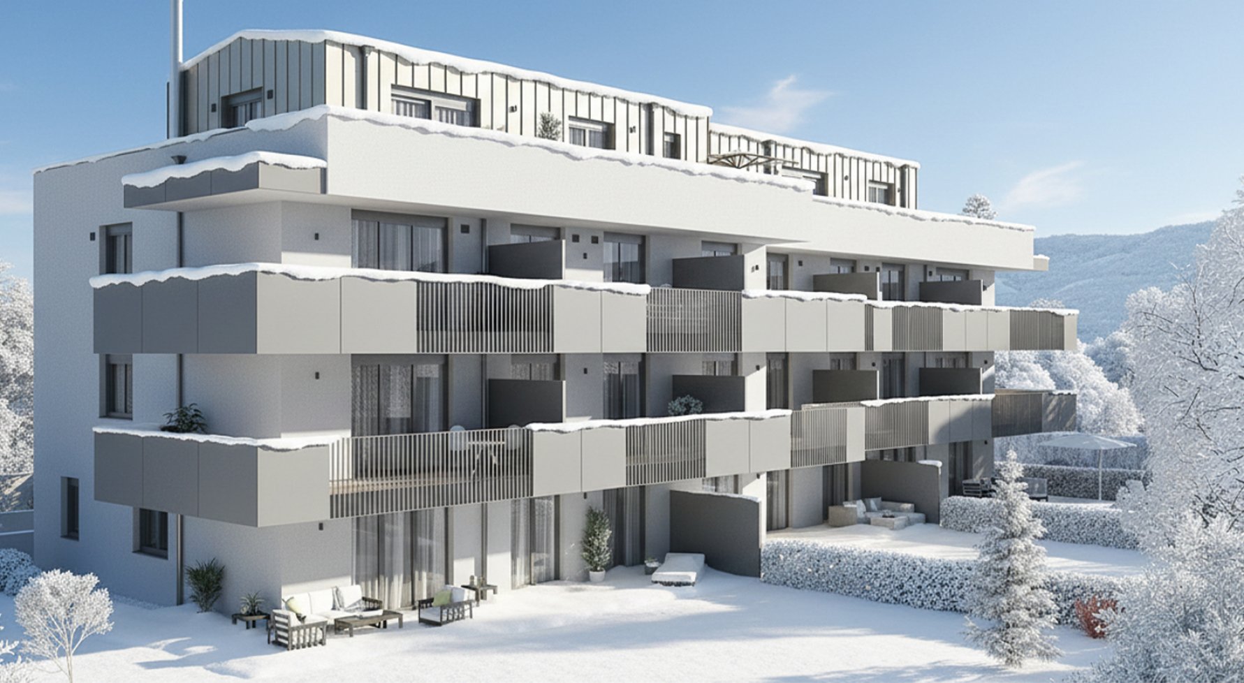 Property in 5020 Salzburg - Morzg: New build – for those who love the exclusive! 3-room garden apartment in Morzg - picture 1