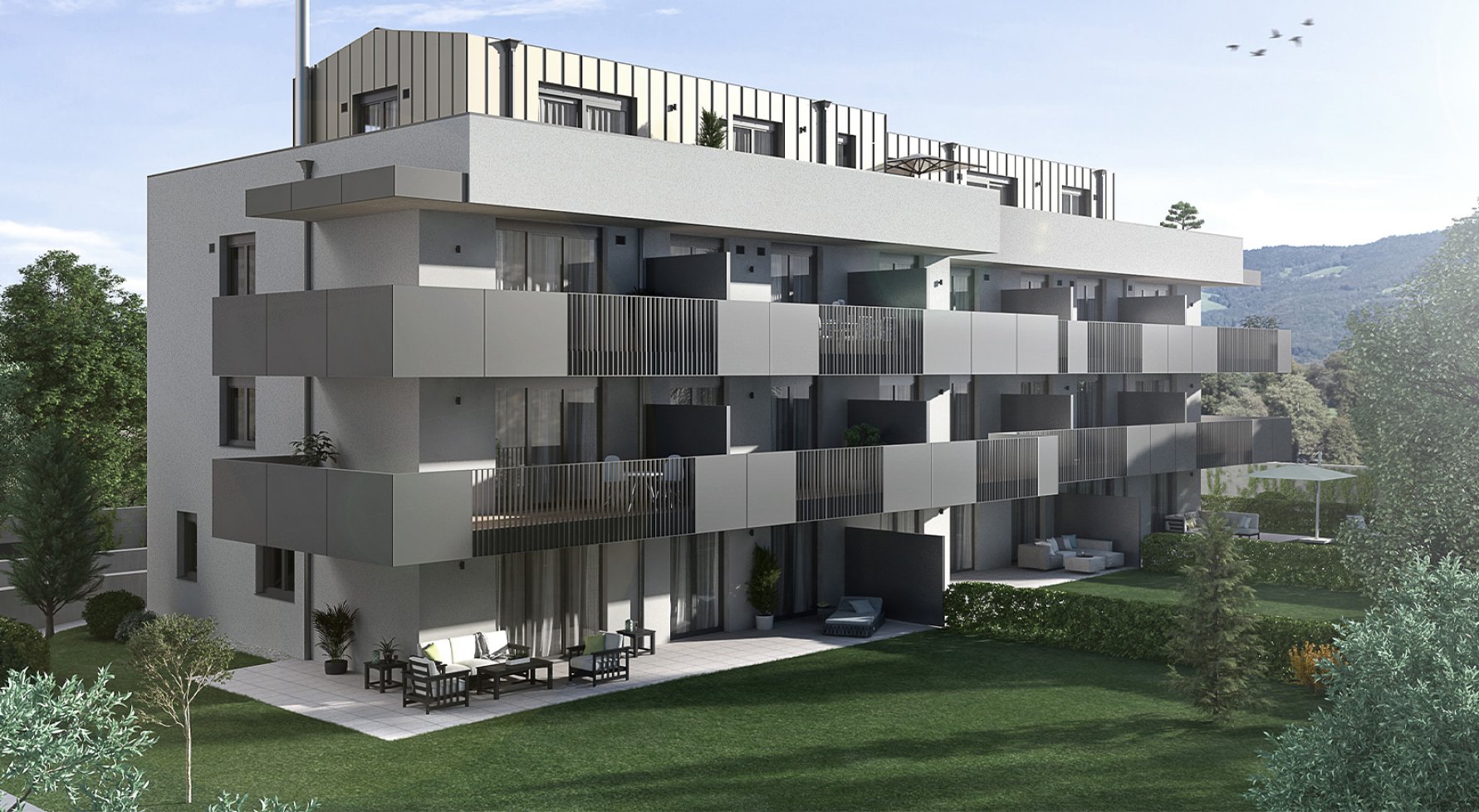 Nemovitosti v 5020 Salzburg - Morzg: Novostavba - pro milovníky exkluzivity! 3pokojový zahradní byt v Morzgu - obrázek 1