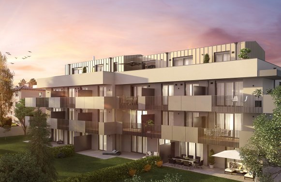 Immobilie in 5020 Salzburg - Morzg: Elegante Architektur! Wohnen im Salzburger Stadtteil Morzg