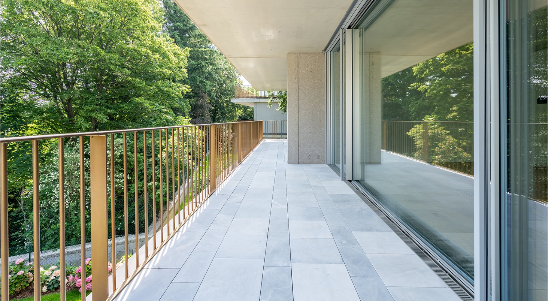 Property in 1130 Wien - Hietzing: CHIPPERFIELD: vier Zimmer Gartenjuwel in schlichter Moderne - picture 1