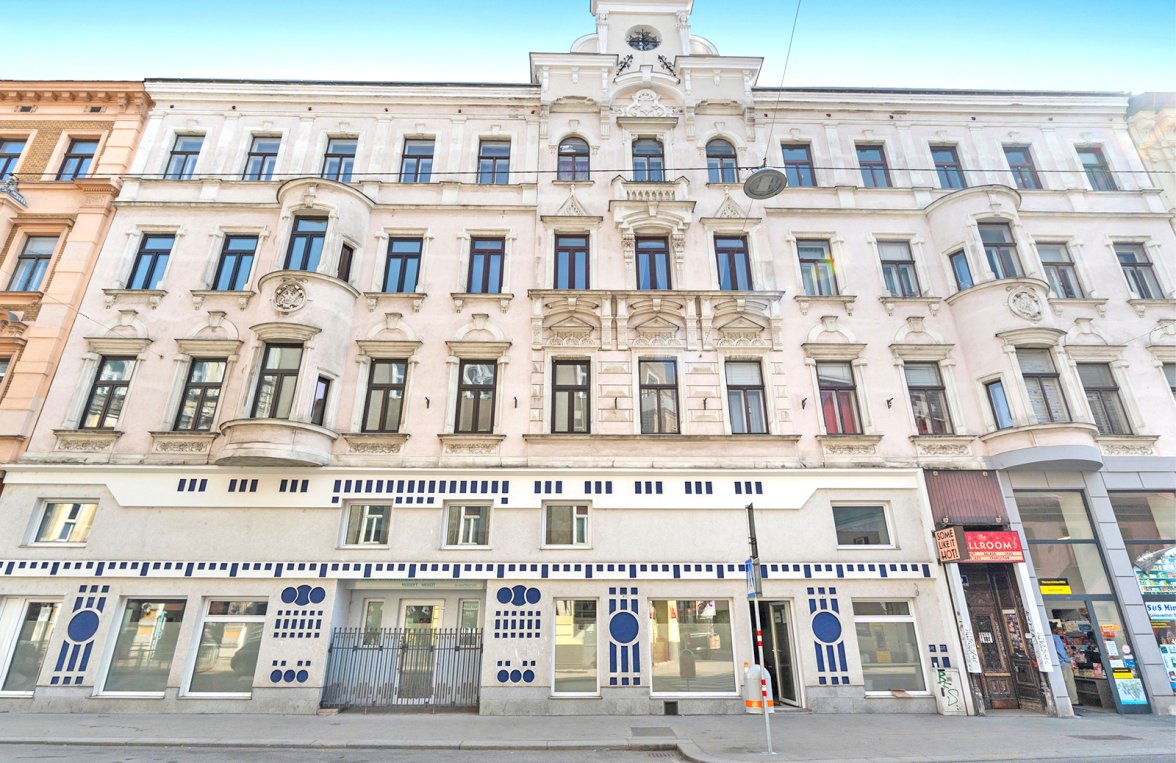 Immobilie in 1150 Wien, 15. Bezirk: Klassischer Wiener Stilaltbau trifft auf zeitgemäßen Wohnkomfort! - bild 1