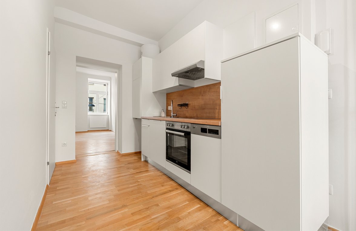 Immobilie in 1170 Wien, 17. Bezirk: Moderne 2-Zimmer Stadtwohnung mit Gründerzeit-Charme! - bild 1