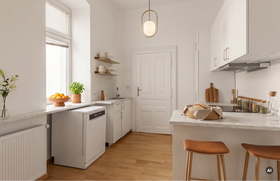 Immobilie in 1180 Wien, 18. Bezirk: Groß gedacht - auf wenig Platz wunderschön Wohnen! Altbauwohnung in Währing - bild 4