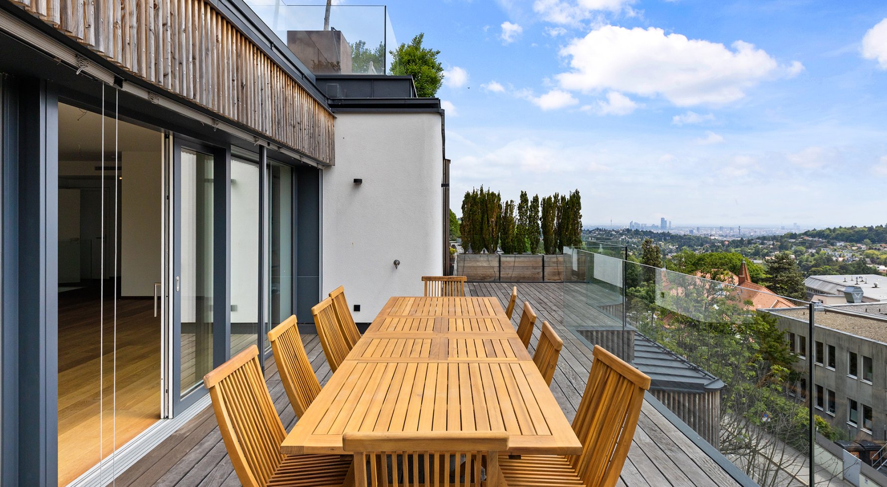 Immobilie in 1190 Wien, 19. Bezirk: ON TOP OF VIENNA - Penthouse mit Infinity-Pool und Blick über ganz Wien! - bild 1