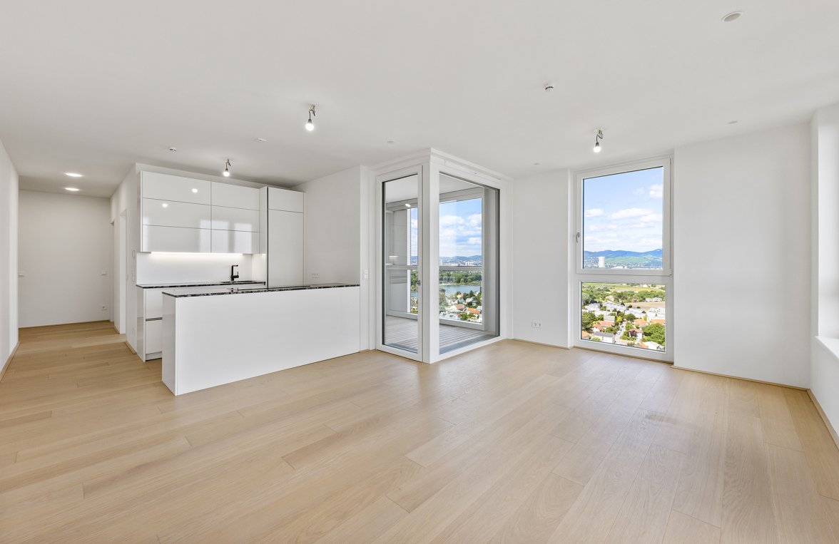 Immobilie in 1220 Wien, 22. Bezirk: Modern Living mit Weitblick! 3-Zimmer Wohnung nahe der UNO-City - bild 2