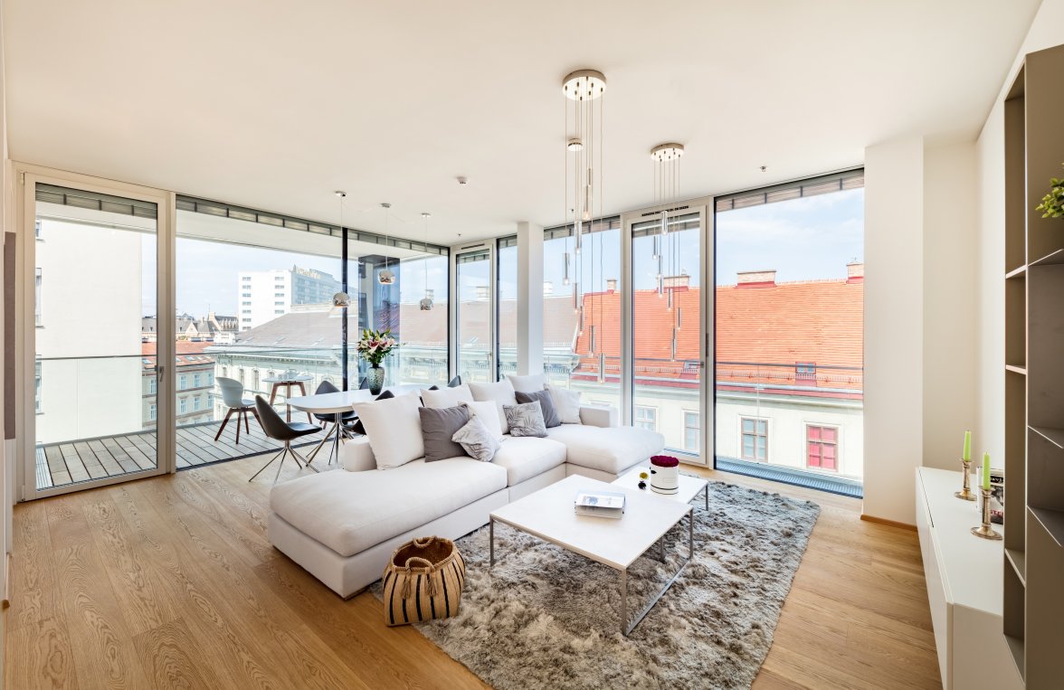 Immobilie in 1030 Wien, 3. Bezirk: Ein wahrer City-Terrassentraum! 3-Zimmer Wohnung mit 6 Terrassen und Dachterrasse - bild 2