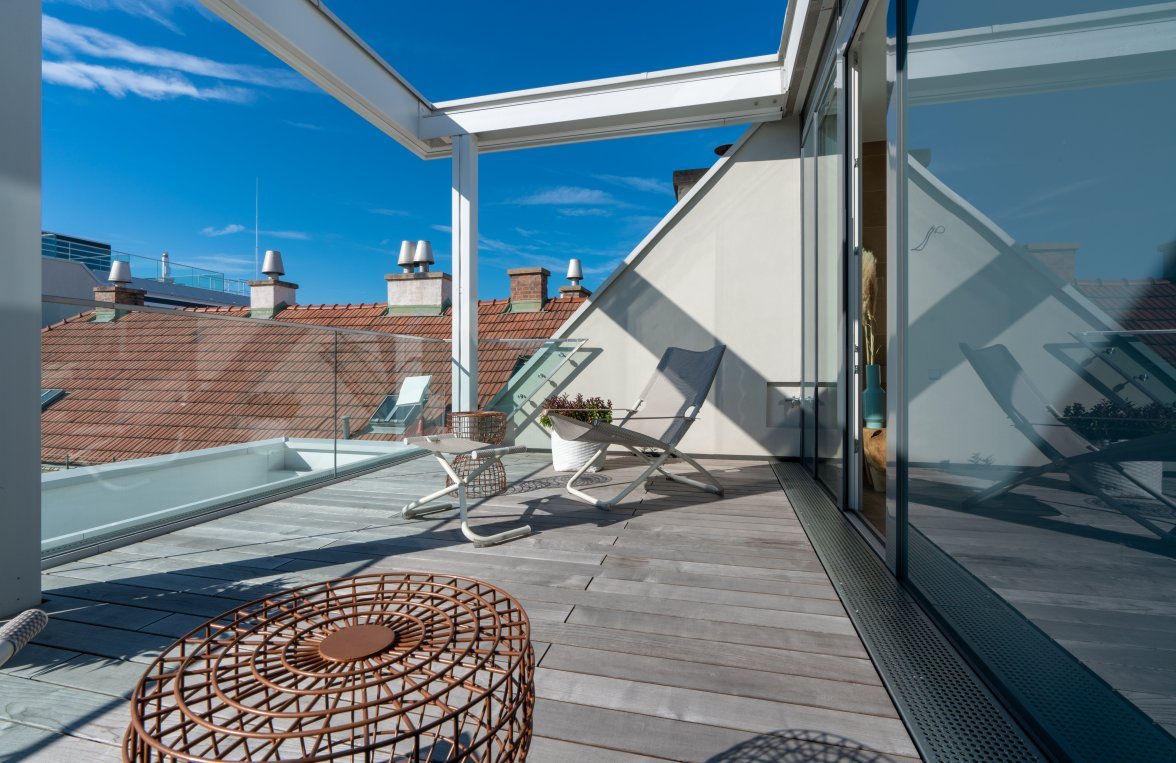 Immobilie in 1030 Wien, 3. Bezirk: Ein wahrer City-Terrassentraum! 3-Zimmer Wohnung mit 6 Terrassen und Dachterrasse - bild 8