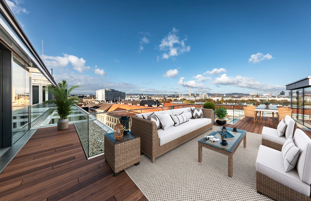 Immobilie in 1030 Wien, 3. Bezirk: Lebensqualität in ihrer schönsten Form!Terrassentraum mit ca. 260m² Nähe Stadtpark - bild 3