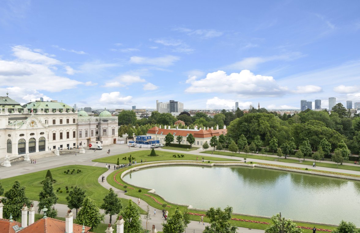 Immobilie in 1040 Wien, 4. Bezirk: BELVEDERE PENTHOUSE! Kaiserliches Panorama  und zeitlose Eleganz - bild 12