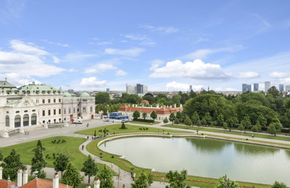 Immobilie in 1040 Wien, 4. Bezirk: BELVEDERE PENTHOUSE! Kaiserliches Panorama  und zeitlose Eleganz