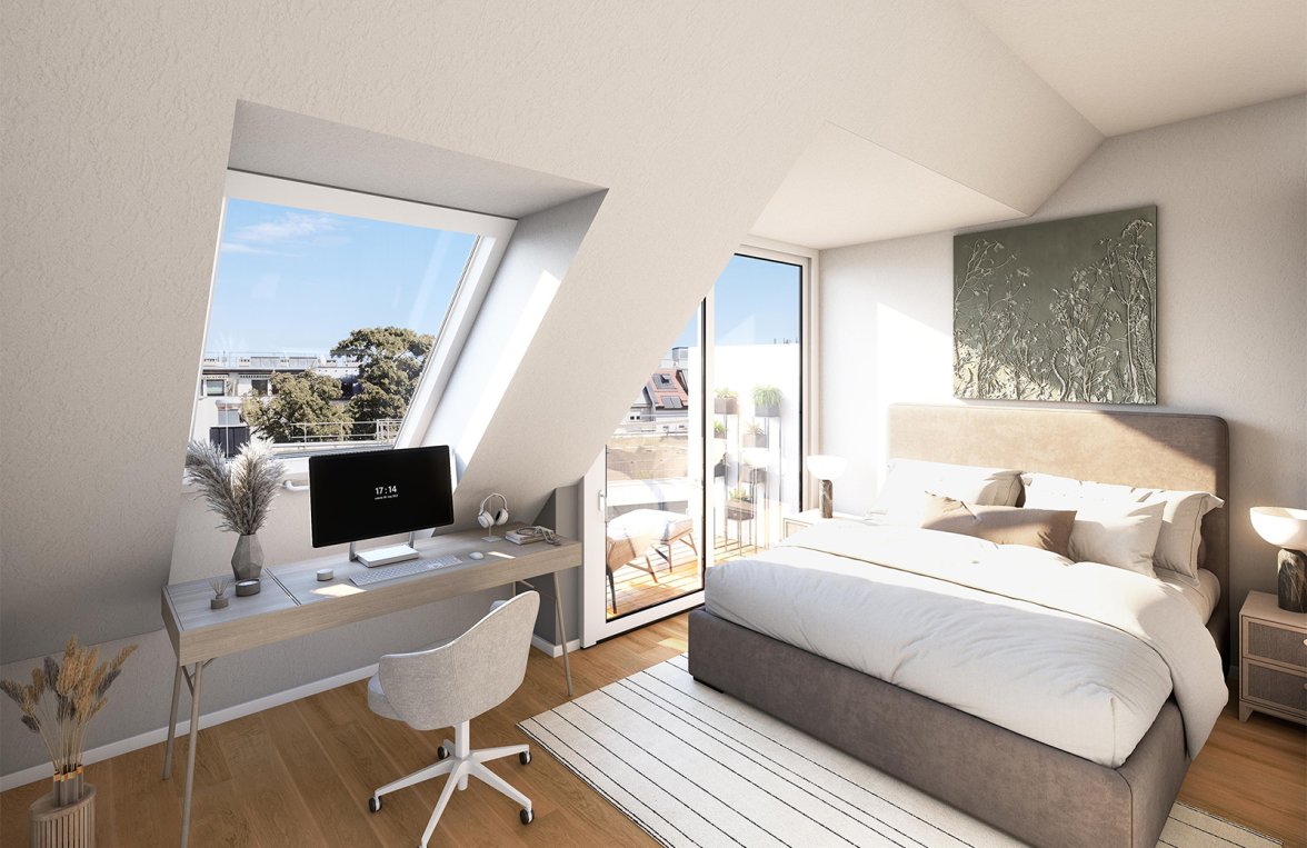 Property in 1050 Wien, 5. Bezirk: Terrace bliss between the sky and the city! 3-room apartment  in the 5th district - picture 4
