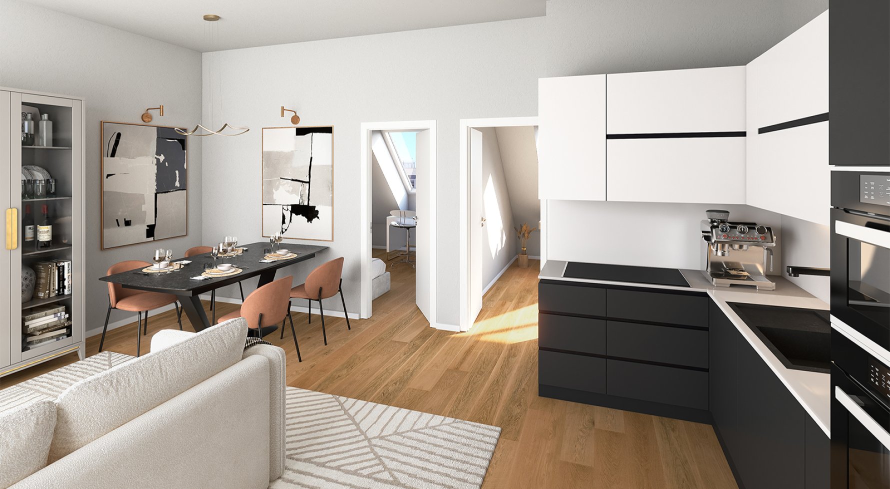 Property in 1050 Wien, 5. Bezirk: Terrace bliss between the sky and the city! 3-room apartment  in the 5th district - picture 1