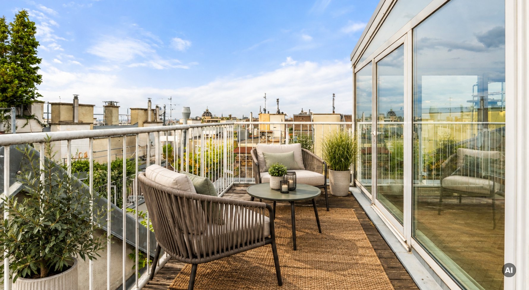 Immobilie in 1070 Wien, 7. Bezirk: Eleganz auf zwei Ebenen! Dachterrassenwohnung im Herzen Wiens - bild 1
