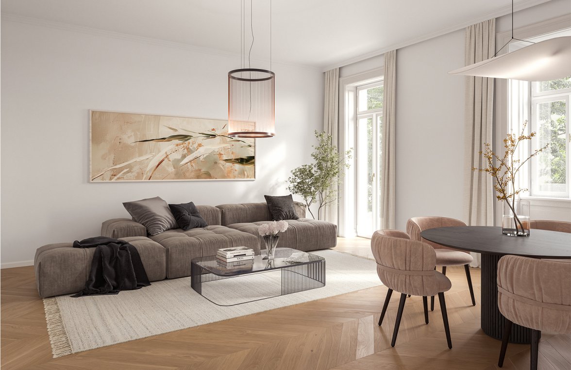 Nemovitosti v 1090 Wien, 9. Bezirk: Městský klenot ve čtvrti Serviten – studio s atmosférou z období Gründerzeit - obrázek 2