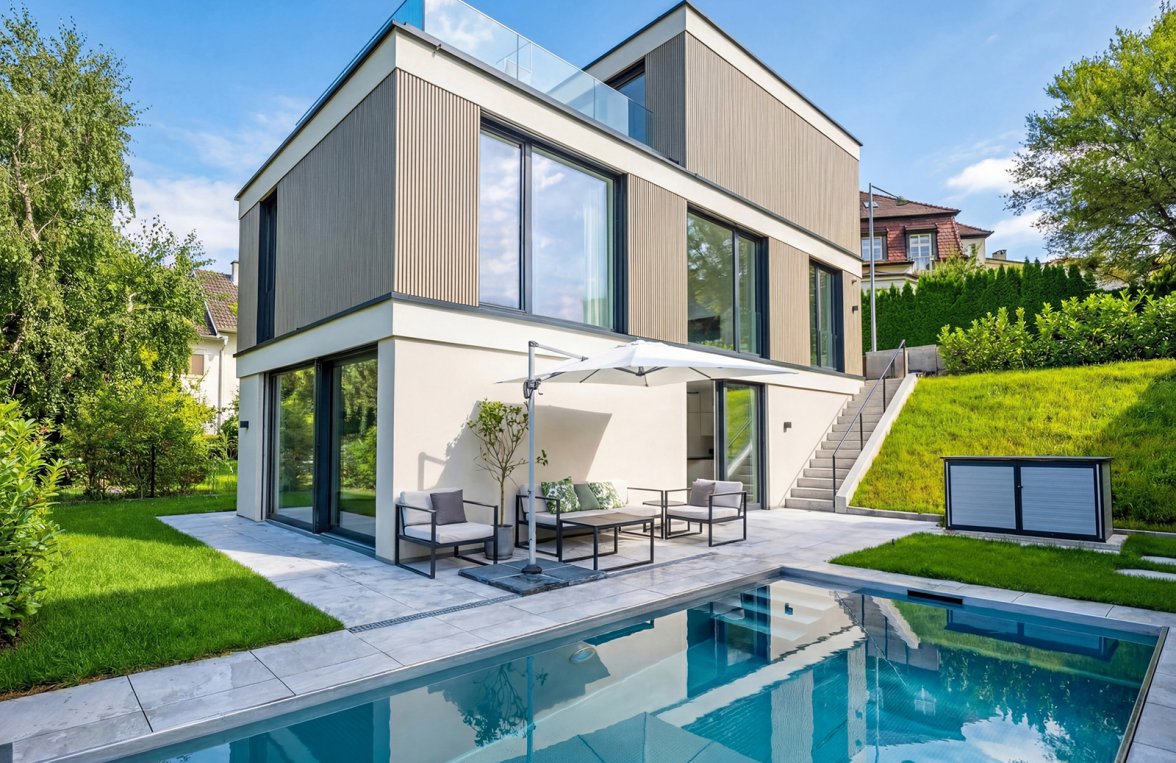 Immobilie in 2380  Vor den Toren Wiens - Perchtoldsdorf: Exklusives Wohnen vor den Toren Wiens! Moderne Villa mit Panorama-Dachterrasse - bild 9