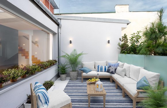 Immobilie in 1030 Wien, 3. Bezirk / Nähe Rochusmarkt: Ruhige City-Lage in Ahrenbergparknähe: DG-Terrassenwohnung im Loftstil!