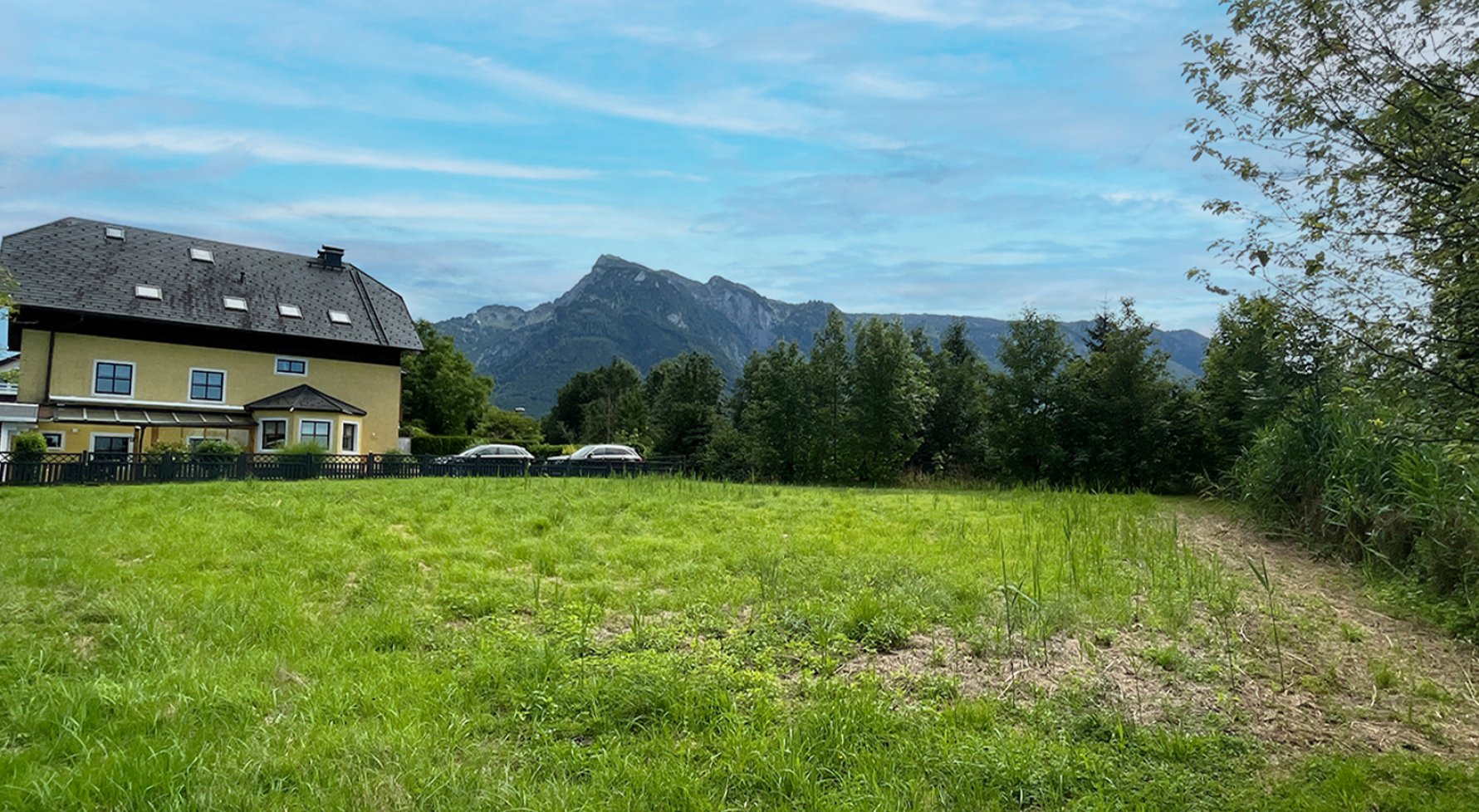 Property in 5020 Salzburg - Leopoldskron-Moos: Natural beauty! Building plot in Leopoldskron directly adjoining the grasslands - picture 1